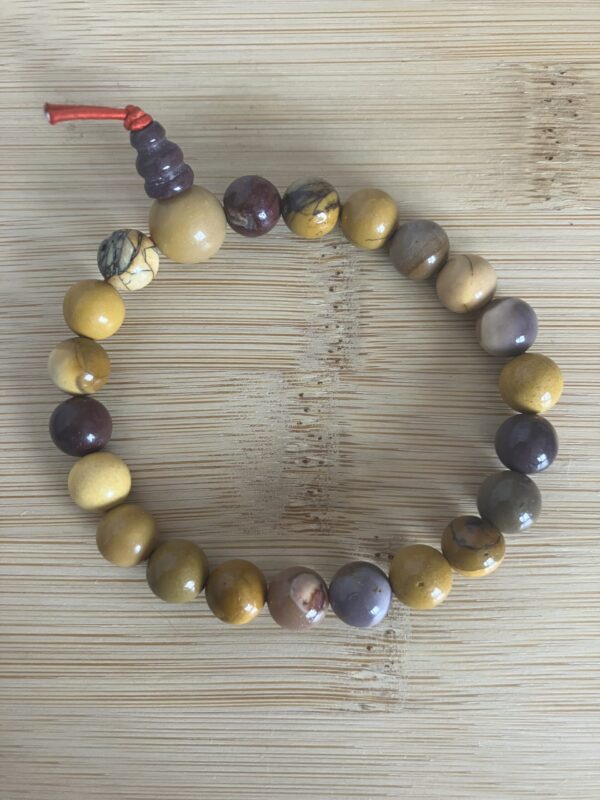 Edelsteen armband Mokaiet Jaspers
